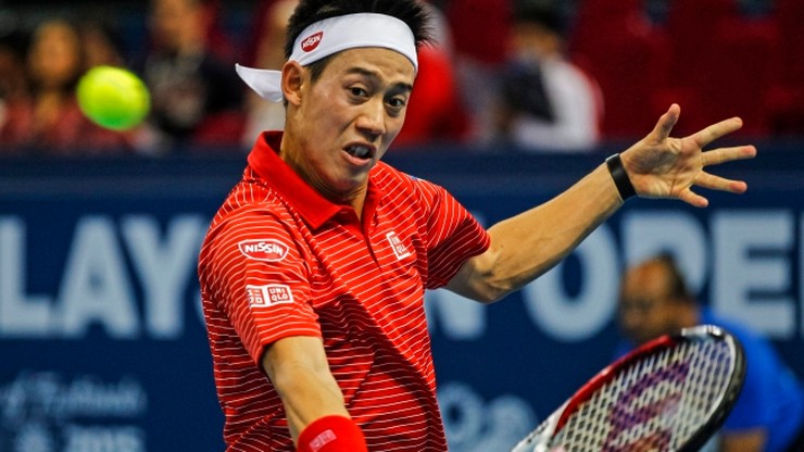 Nishikori i Gulbis w półfinale turnieju ATP w Kuala Lumpur