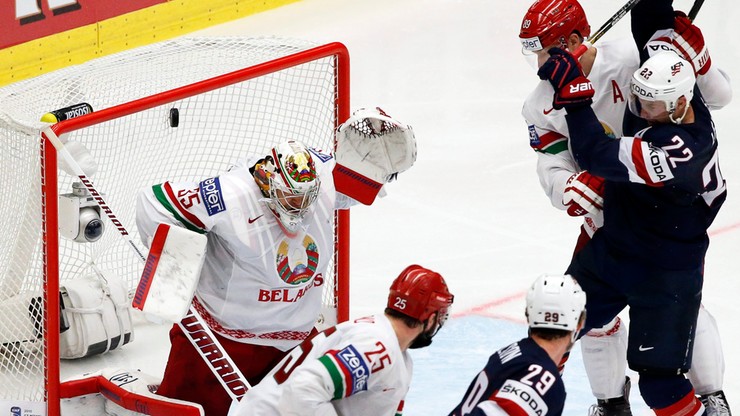 MŚ w hokeju: Białorusini zatrzymali Amerykanów!