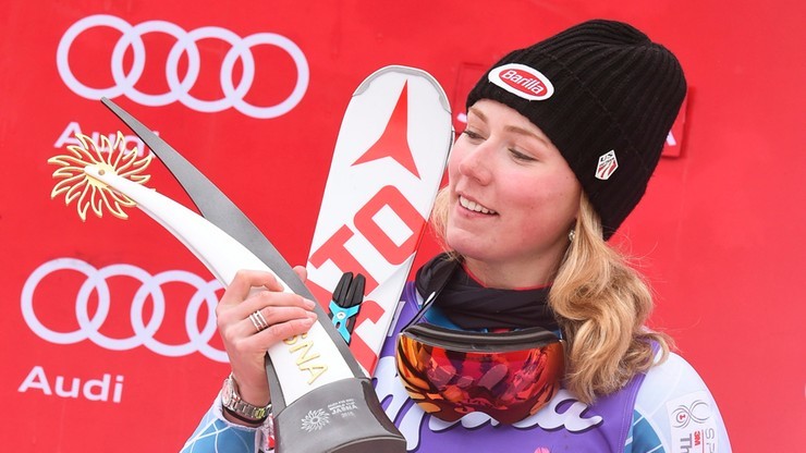 Alpejski PŚ: Amerykanka Shiffrin z nagrodą dziennikarzy
