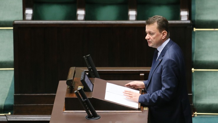 "To ponowna próba wyprowadzenia ludzi na ulice". Szef MSWiA ostro o planowanych manifestacjach