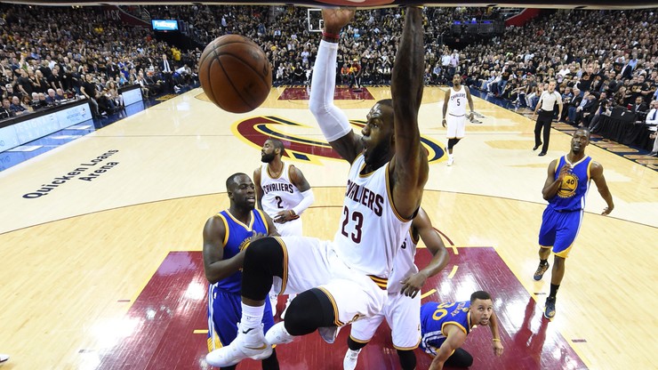 NBA: Zwycięstwo Cavaliers na inaugurację, klęska Warriors