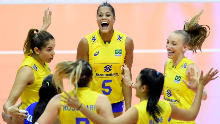 Turniej siatkarek w Montreux: Triumf Brazylijek