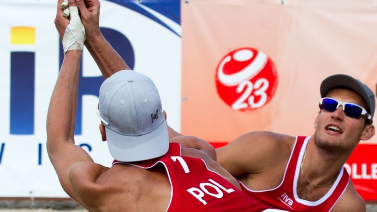 Baku: Polscy siatkarze plażowi odpadli w 1/8 finału