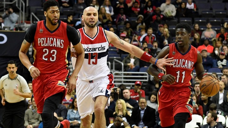 NBA: Double-double Gortata podczas "Polskiej Nocy"! Seria Wizards trwa