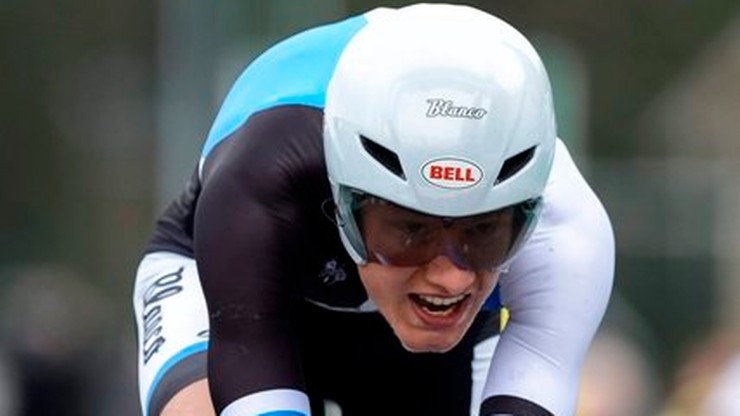 Holenderski kolarz złamał obojczyk podczas przygotowań