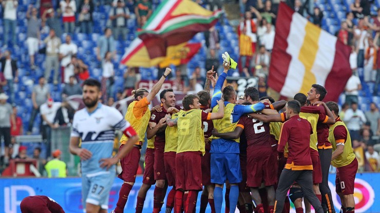 Polscy pseudokibice odesłani do domu po derbach Rzymu