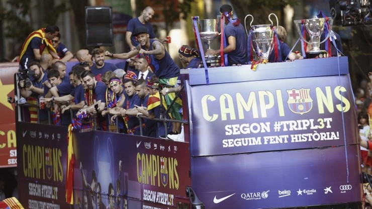 Mistrzowska feta. Barcelona świętuje