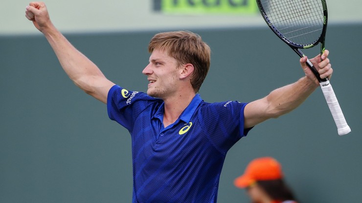 Goffin pierwszym półfinalistą w Miami
