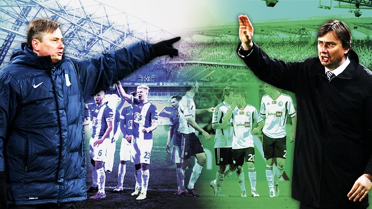 Dwie twarze Skorży. Legionista odrzucony przez Legię zabierze jej Puchar Polski?