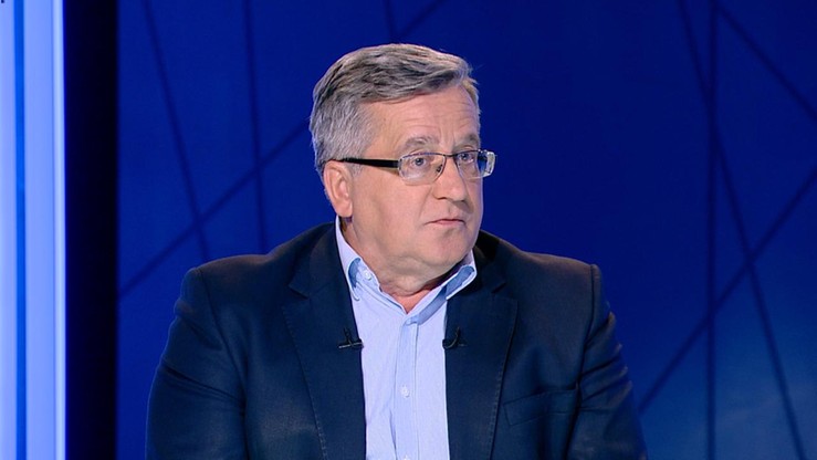 "Przepraszać powinien nie Gliński, a Kurski". Komorowski o przeprosinach wicepremiera