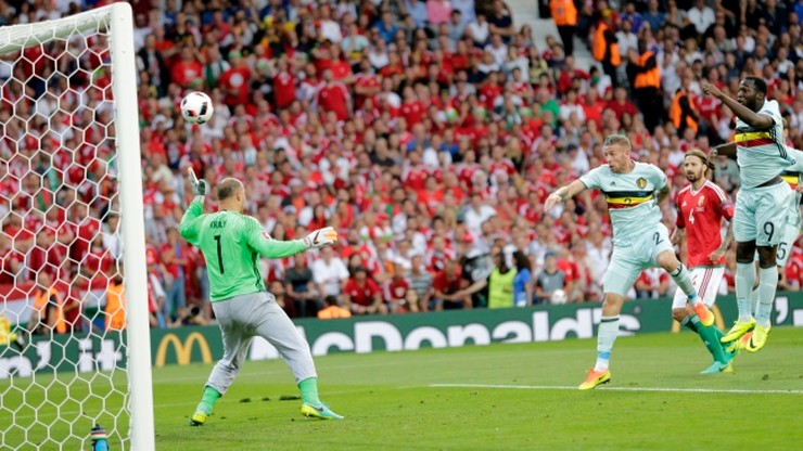 Węgry - Belgia: Alderweireld zadał pierwszy cios! (WIDEO)
