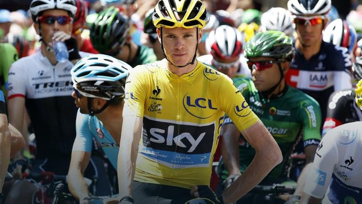 Zwycięzca Tour de France miał wypadek podczas treningu