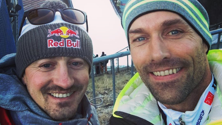 Wyjątkowe spotkanie dwóch legend w Innsbrucku! Małysz i Hannawald znowu razem