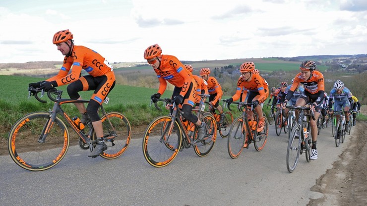 Ostatni test kolarzy CCC Sprandi przed Amstel Gold Race