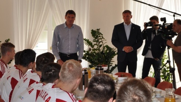 Mistrzowie świata kadetów u Ministra Sportu i Turystyki