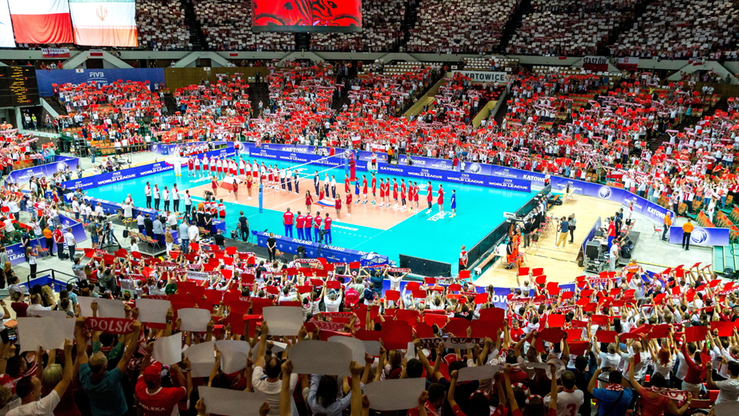 Lotto Eurovolley Poland 2017: W Spodku w czwartek klejenie boiska