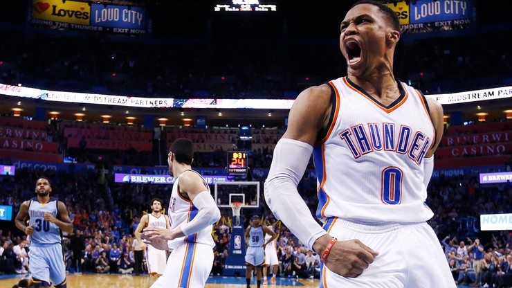 NBA: Westbrook uzyskał dwudziesty triple-double