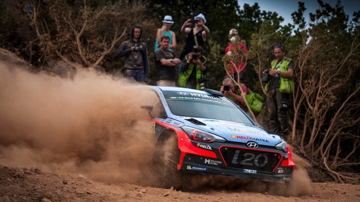 Rajdowe MŚ: Neuville najlepszy na Sardynii