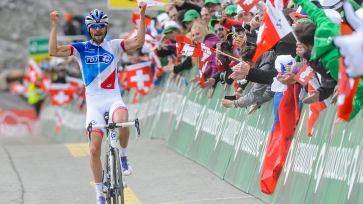 Dookoła Szwajcarii: Francuz wygrał piąty etap i został liderem