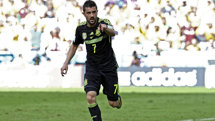 David Villa - poranne występy na parkiecie