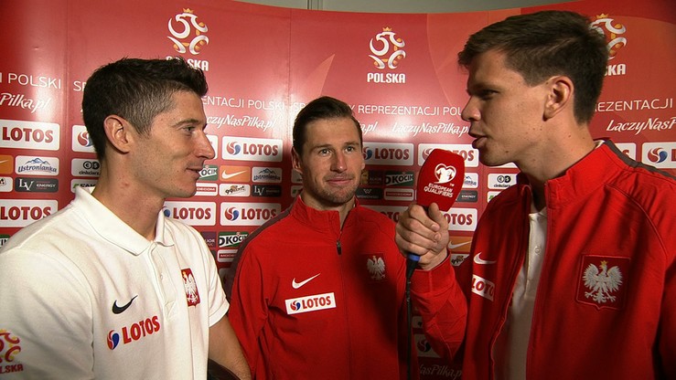 Szczęsny reporterem Polsat Sport! W ogniu pytań Krychowiak i Lewandowski