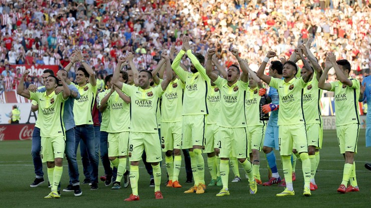 Barcelona mistrzem Hiszpanii!