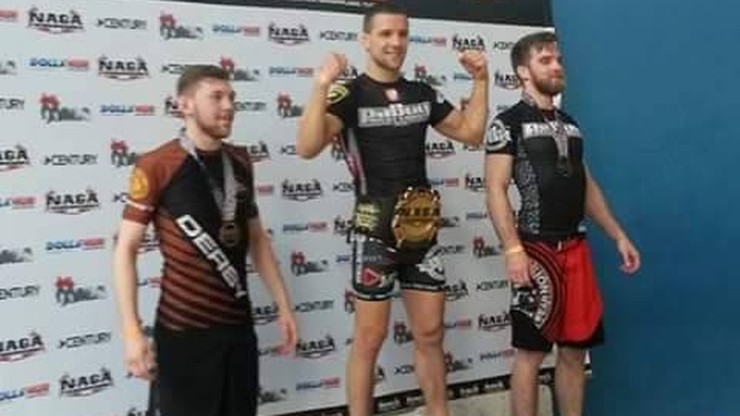 Mateusz Gamrot z dwoma pasami NAGA!